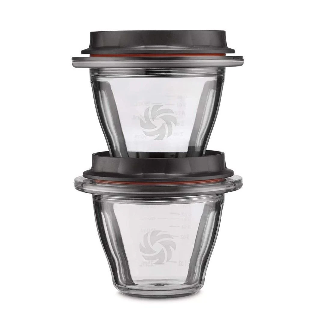 Budget ???? Vitamix 8 Oz. Stackable Blending Bowls (Set Of 2) Clear ???? 1 Budget ???? Vitamix 8 Oz. Stackable Blending Bowls (Set Of 2) Clear ????