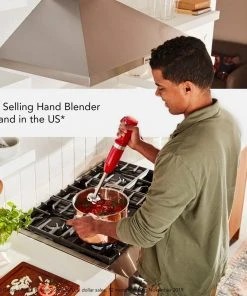 Top 10 ⭐ KitchenAid Variable Speed Cordless Hand Blender + Chopper & Whisk Accessories | Passion Red Red ???? -Cuisinart Shop supplemental1