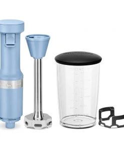 Cheap ✔️ KitchenAid Variable Speed Corded Hand Blender |Blue Velvet Blue ✨
