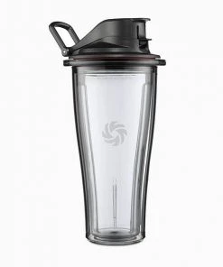 Brand new ???? Vitamix Ascent Series 20 Oz. Blending Cup With Lid Clear & Black ✨