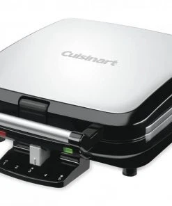 Best reviews of ???? Cuisinart 4-Slice Square Belgian Waffle Maker | Square Black & Stainless ❤️