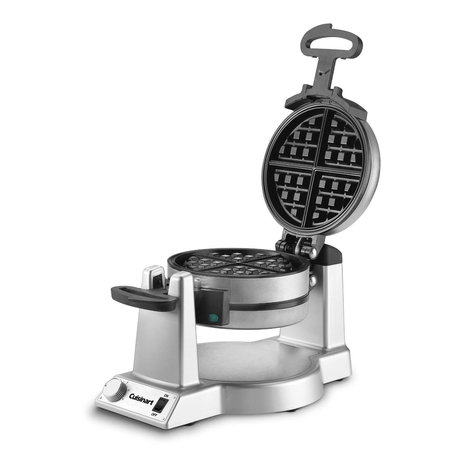 Brand new ???? Cuisinart Double Belgian Waffle Maker | Round Black & Stainless ???? 1 Brand new ???? Cuisinart Double Belgian Waffle Maker | Round Black & Stainless ????