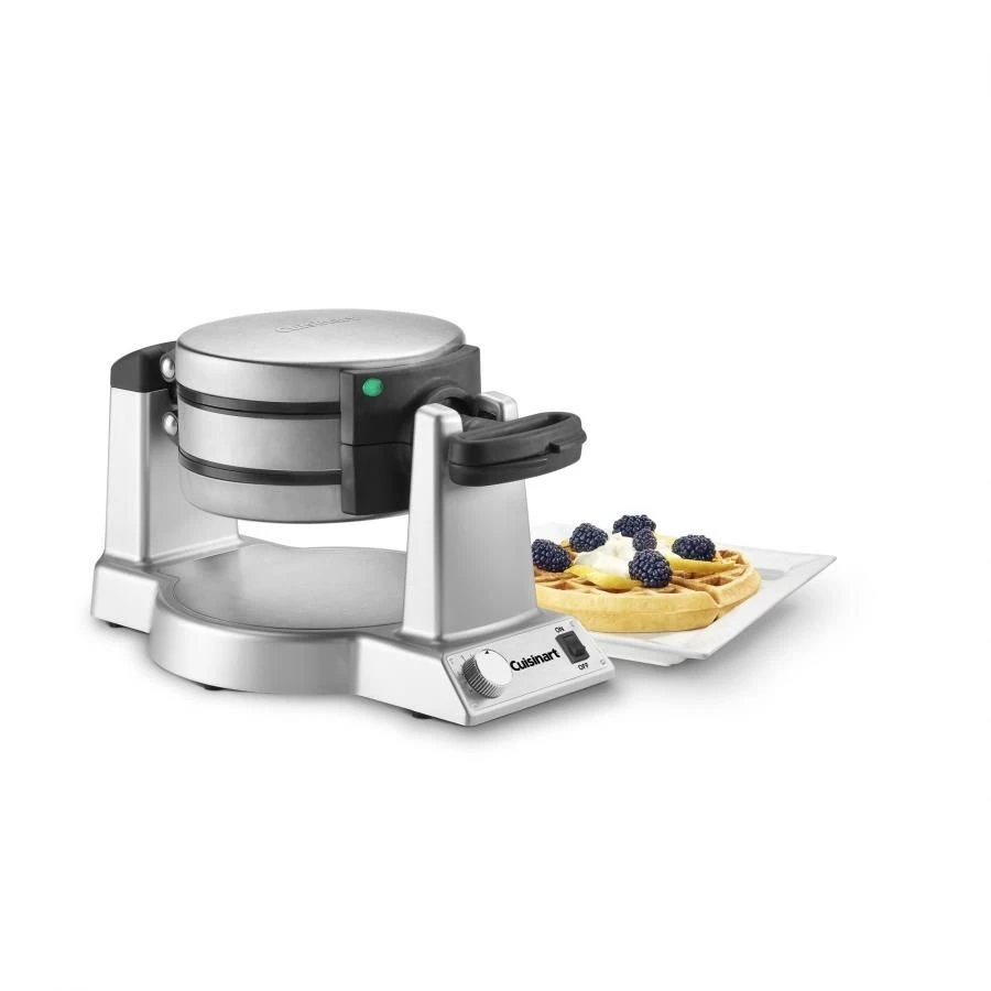 Brand new ???? Cuisinart Double Belgian Waffle Maker | Round Black & Stainless ???? 3 Brand new ???? Cuisinart Double Belgian Waffle Maker | Round Black & Stainless ???? - Image 3