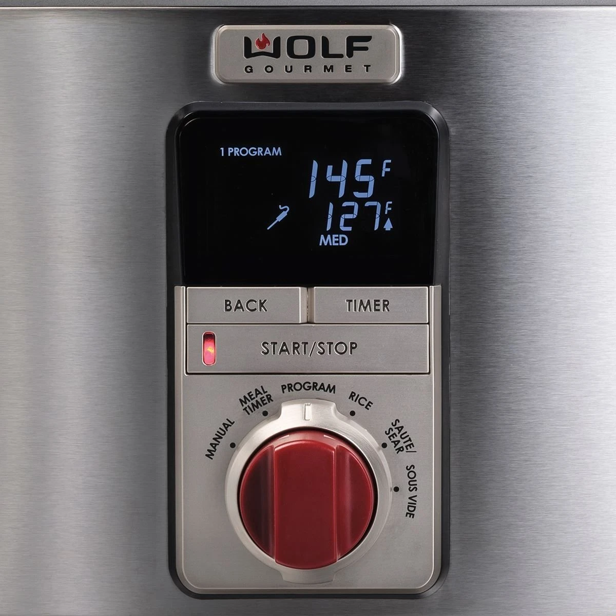 Best Pirce ???? Wolf Gourmet 7-Quart Multi-Function Cooker | Red Knobs Stainless Steel ???? 8 Best Pirce ???? Wolf Gourmet 7-Quart Multi-Function Cooker | Red Knobs Stainless Steel ???? - Image 8