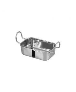 Outlet ???? Winco Stainless Steel Mini Roasting Pan | 5.75" X 3.75" Stainless Steel ????