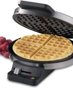 Best deal ???? Cuisinart Classic Waffle Maker | Round Silver ????
